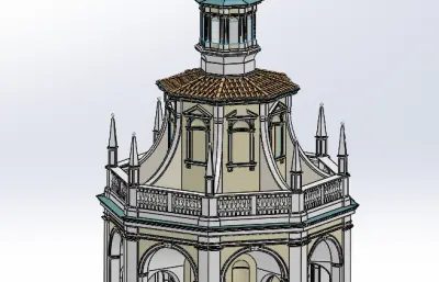 八角巴洛克建筑