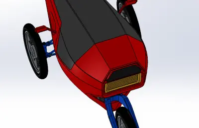 氢气驱动三轮车