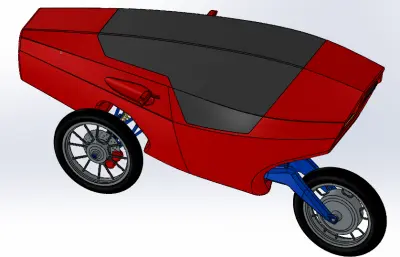 氢气驱动三轮车