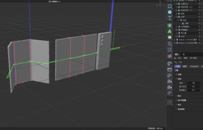 Galaxy Z TriFold手机模型 三星三折叠手机keyshot,c4d模型
