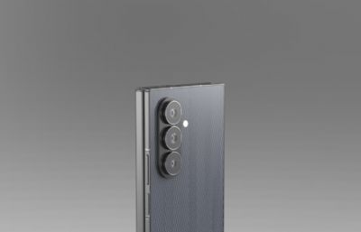 Galaxy Z TriFold手机模型 三星三折叠手机keyshot,c4d模型