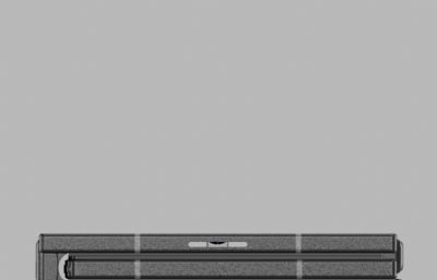 Galaxy Z TriFold手机模型 三星三折叠手机keyshot,c4d模型