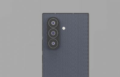 Galaxy Z TriFold手机模型 三星三折叠手机keyshot,c4d模型