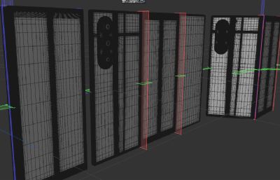 Galaxy Z TriFold手机模型 三星三折叠手机keyshot,c4d模型