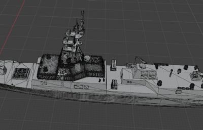 星座级护卫舰（纳梵蒂亚-巴斯钢铁方案）精模