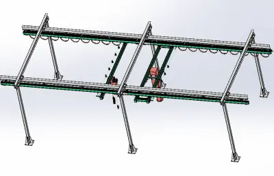 KBK龙门桁架轨道机构