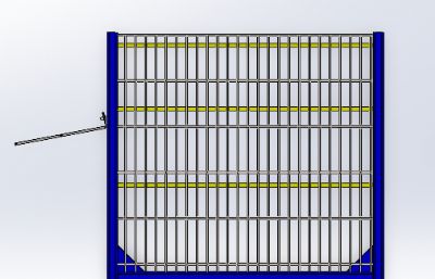 转运料框三维模型