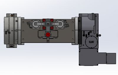 拐轴-数控气动夹具