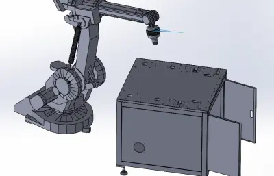 柜子自动焊接机器人