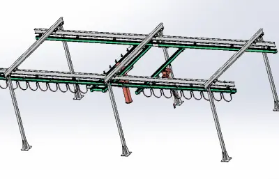 KBK龙门桁架轨道机构