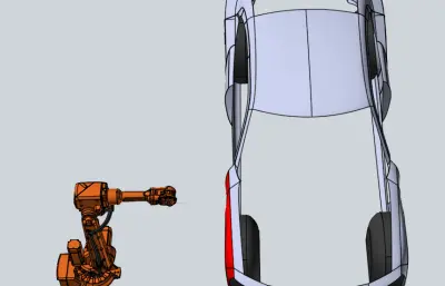 ABB IRB机械手模型