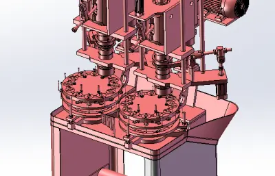 双头自动钻孔设备