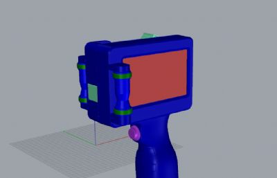 手持扫码机 手持打印机 手持机器壳