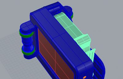 手持扫码机 手持打印机 手持机器壳