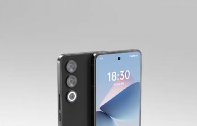 魅族 21手机C4D,keyshot模型,KEYSHOT有材质