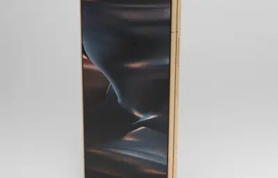 三星 W25智能手机模型C4D,keyshot模型