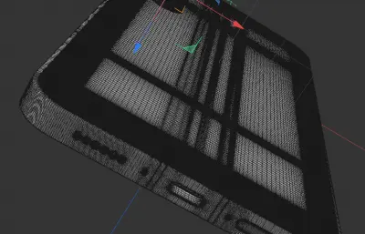 魅族 21手机C4D,keyshot模型,KEYSHOT有材质