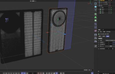 vivo X Fold5手机C4D,keyshot模型