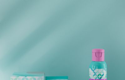 瓶子啫喱产品海报