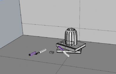 笔筒小场景展示