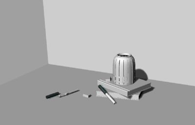 笔筒小场景展示