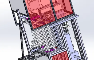 背板字体视觉检测设备