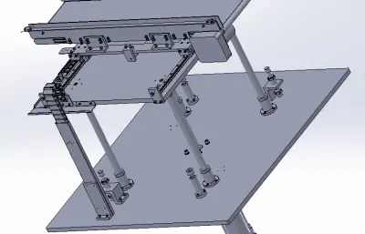 横移升降输送机构