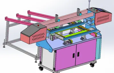 LED洗墙灯基体端盖压入机