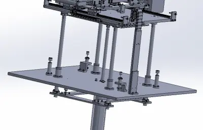 横移升降输送机构