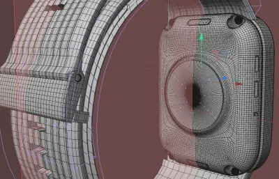 HUAWEI WATCH D2手表模型