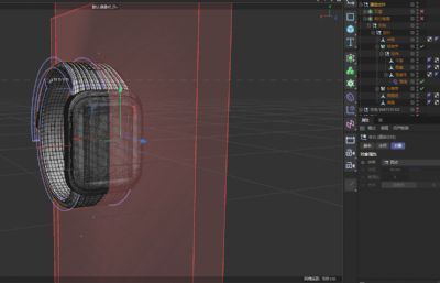 HUAWEI WATCH D2手表模型
