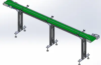 高架台皮带输送线