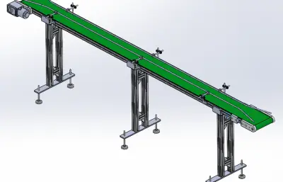 高架台皮带输送线
