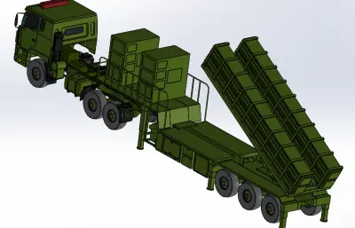 台湾雄风导弹发射车