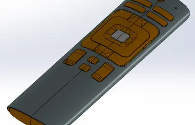 海信遥控器组装图（海外款）