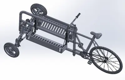 异形三轮自行车