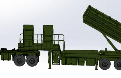 台湾雄风导弹发射车