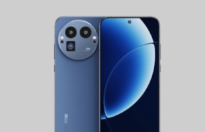 真我GT8 pro手机模型