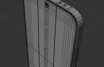 真我GT8 pro手机模型
