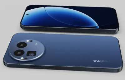 真我GT8 pro手机模型