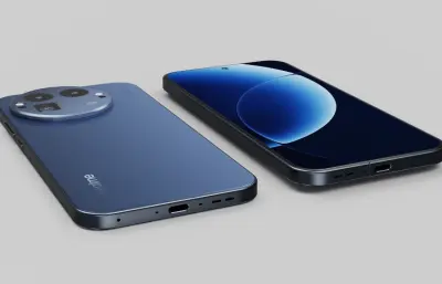 真我GT8 pro手机模型