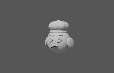 卡通小鸟maya模型