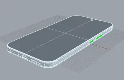 红米 K90 Pro Max冠军版手机3D模型