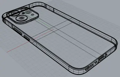 VIVO S50手机3D模型