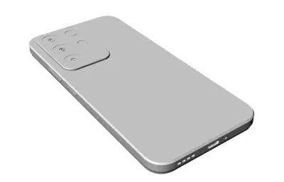 Realme C85 5G国外手机3D模型