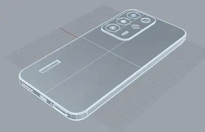 Realme C85 PRO国外版手机3D模型