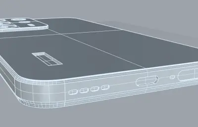 Realme C85 PRO国外版手机3D模型