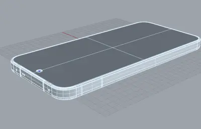 VIVO S50Pro mini手机3D模型