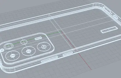 Realme C85 PRO国外版手机3D模型