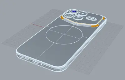 红米 K90 Pro Max冠军版手机3D模型